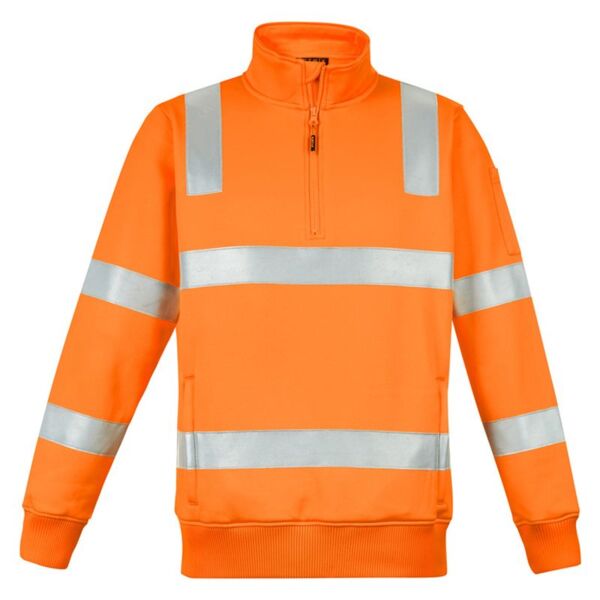 Unisex Hi Vis Vic Rail 1/4 Zip Pullover Thumbnail